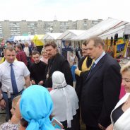 На Преображенской площади Серова открылась I православная ярмарка