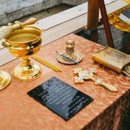 Преосвященный Алексий совершил закладку храма в Воронцовке