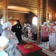 Преосвященный Алексий совершил Всенощное бдение в Рудничном