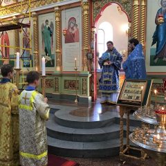 Преосвященный Алексий совершил Литургию в кафедральном соборе Серова