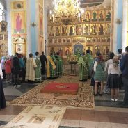 Преосвященный Алексий совершил Всенощное бдение в канун памяти преподобного Максима Исповедника