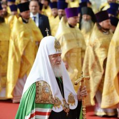 Слово Святейшего Патриарха Кирилла после молебна у памятника святому равноапостольному князю Владимиру в Москве
