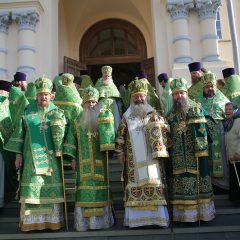 Праздничную литургию в день праведного Симеона совершил сонм архипастырей в Свято-Николаевской Верхотурской обители