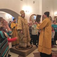 Преосвященный Алексий совершил Литургию в Пелыме