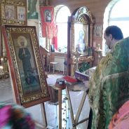 Ивдель посетила икона с мощами блаженной Матроны Московской