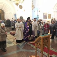 Епископ Алексий совершил Литургию в Димитриевскую родительскую субботу