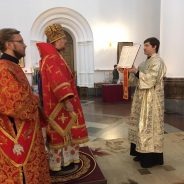 Преосвященный Алексий совершил Литургию в день памяти Димитрия Солунского