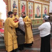 Преосвященный Алексий совершил литургию в день празднования Шуйской-Смоленской иконы Божией Матери