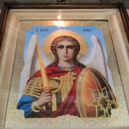 Преосвященный Алексий совершил Всенощное бдение в канун дня празднования собора Архистратига Михаила и прочих Небесных Сил бесплотных