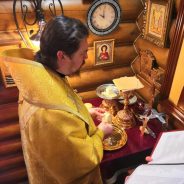 Преосвященный Алексий совершил Литургию в храме великомученика Георгия Победоносца города Североуральска