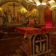 Преосвященный Алексий принял участие в чине Великого освящения «Царской комнаты» в Храме на Крови