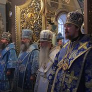 Епископ Алексий принял участие в Божественной литургии в день празднования Знаменского образа Божией Матери в Верхнем Тагиле