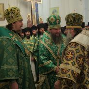 Преосвященный Алексий принял участие в праздничной архиерейской литургии в день празднования Симеона Верхотурского