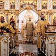 Преосвященный Алексий совершил Литургию в день памяти святителя Филарета Московского