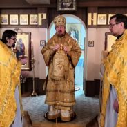 Преосвященный Алексий совершил Литургию в день памяти святителя Иннокентия, епископа Иркутского