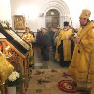 Преосвященный Алексий совершил Всенощное бдение в канун дня памяти святителя Николая Чудотворца