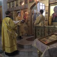 Преосвященный Алексий совершил Литургию в день памяти преподобного Нила Столобенского