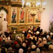 В Спасо-Преображенском кафедральном соборе встретили праздник Рождества Христова