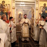 Преосвященный Алексий совершил Литургию в день отдания Рождества Христова