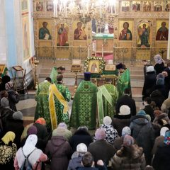 Престольный праздник собора во имя преподобного Максима Исповедника в Краснотурьинске