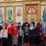 В кафедральном соборе прошла встреча епископа Алексия с молодежным активом Серовской епархии