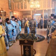 Епископ Алексий совершил Литургию в день празднования иконы Божией Матери «Утоли моя печали»