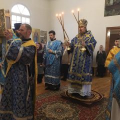 Епископ Алексий совершил Литургию в посёлке Лобва