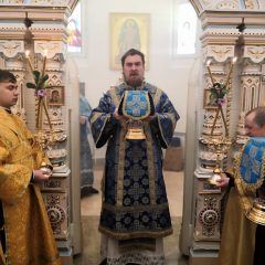 Епископ Алексий совершил Литургию в храме во имя Архангела Михаила города Серова