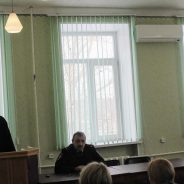 Духовная встреча священника Североуральского Храма с сотрудниками МВД