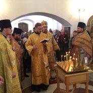 Владыка Алексий возглавил Литургию в Пелыме