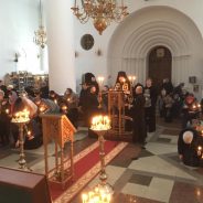 Владыка Алексий совершил чтение покаянного канона преподобного Андрея Критского