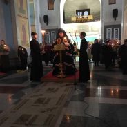 Епископ Алексий совершил Великое повечерие с каноном преподобного Андрея Критского