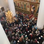 Епископ Алексий совершил Литургию в день празднования Благовещения Пресвятой Богородицы