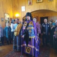 Епископ Алексий совершил Литургию в Субботу Акафиста