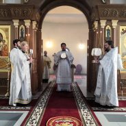 Епископ Алексий совершил Литургию в Лазареву Субботу