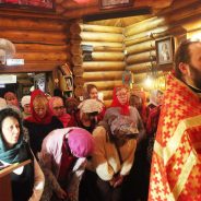 Пасхальная ночь в Георгиевском Храме Североуральска