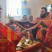 Епископ Алексий совершил Литургию в храме во имя пророка Илии