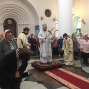 Епископ Алексий совершил праздничное богослужение в праздник Вознесения Господня
