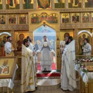 Епископ Алексий совершил Литургию в Соборе Максима Исповедника