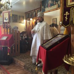 Епископ Алексий совершил богослужение в посёлке Черёмухово