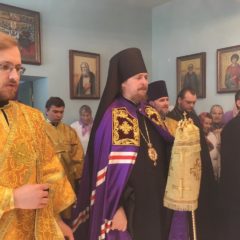 Епископ Алексий совершил Литургию в посёлке Калья