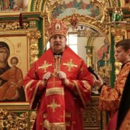 Епископ Алексий совершил Литургию в Свято-Симеоновском подворье Александро-Невского Ново-Тихвинского женского монастыря в с. Меркушино