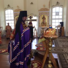 Епископ Алексий возглавил соборное богослужение в Североуральске