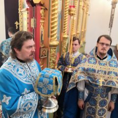 Епископ Алексий совершил Литургию в день празднования иконы Божией Матери «Всех скорбящих радость»