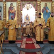 Епископ Алексий совершил Литургию в день празднования рождения святителя Николая Чудотворца