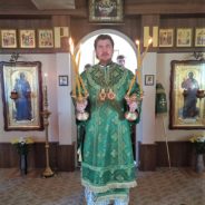 Епископ Алексий совершил Литургию в храме во имя прп. Зосимы и Савватия посёлка Ис