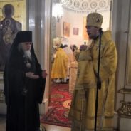 Епископ Алексий совершил Литургию в Свято-Дмитровском больничном храме в Москве