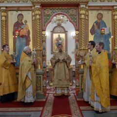 Епископ Алексий совершил Литургию в Спасо-Преображенском соборе Серова