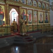 Епископ Алексий совершил Литургию в день памяти апостола Матфея