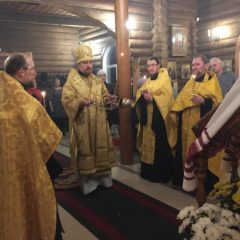 Епископ Алексий совершил всенощное бдение в канун дня памяти святителя Николая Чудотворца